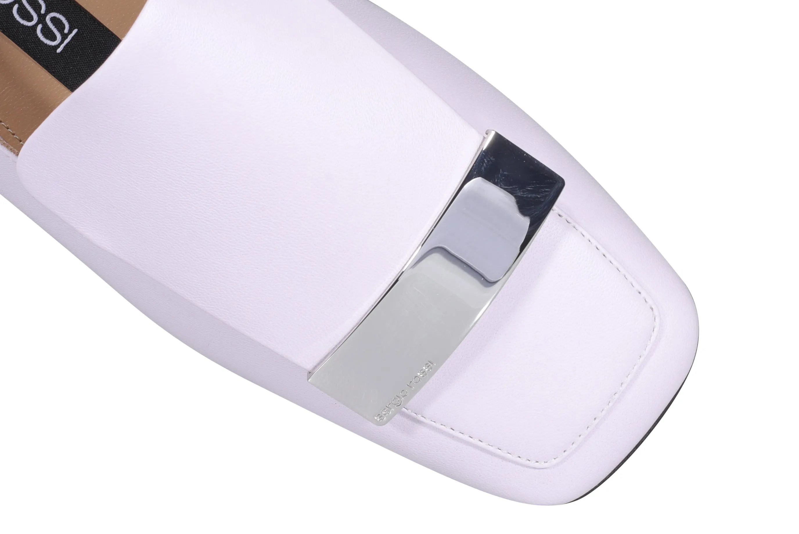 Sergio Rossi SR1 Logo-Plaque Loafers