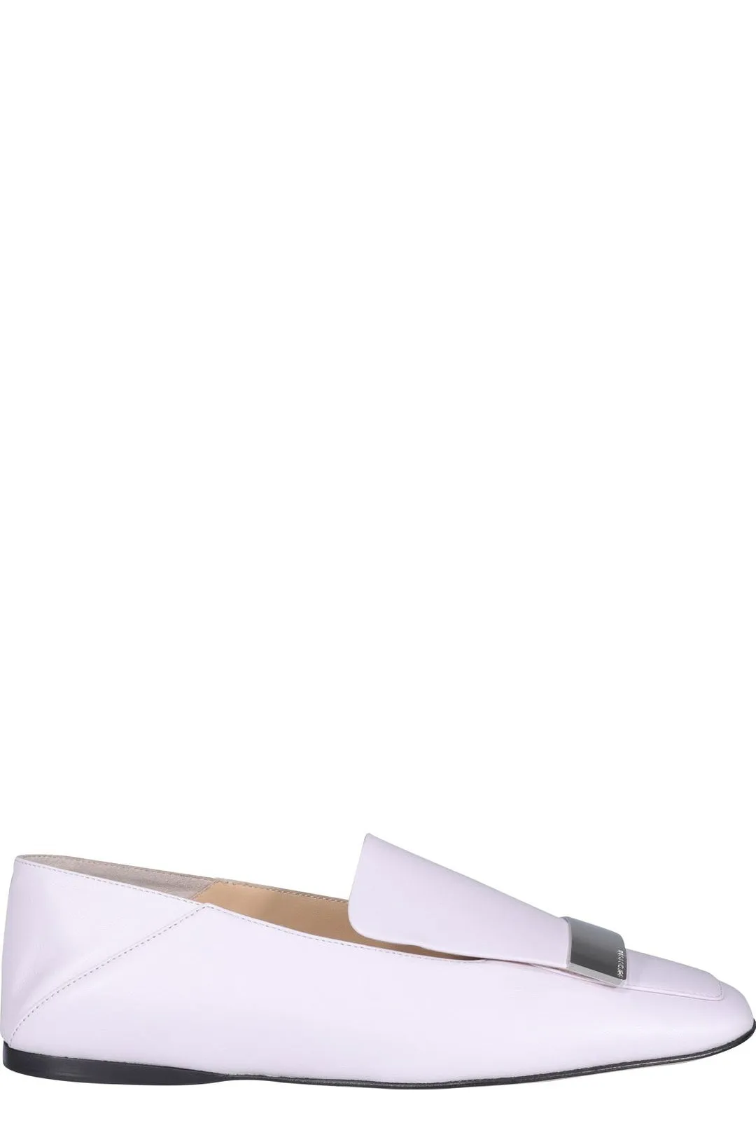 Sergio Rossi SR1 Logo-Plaque Loafers