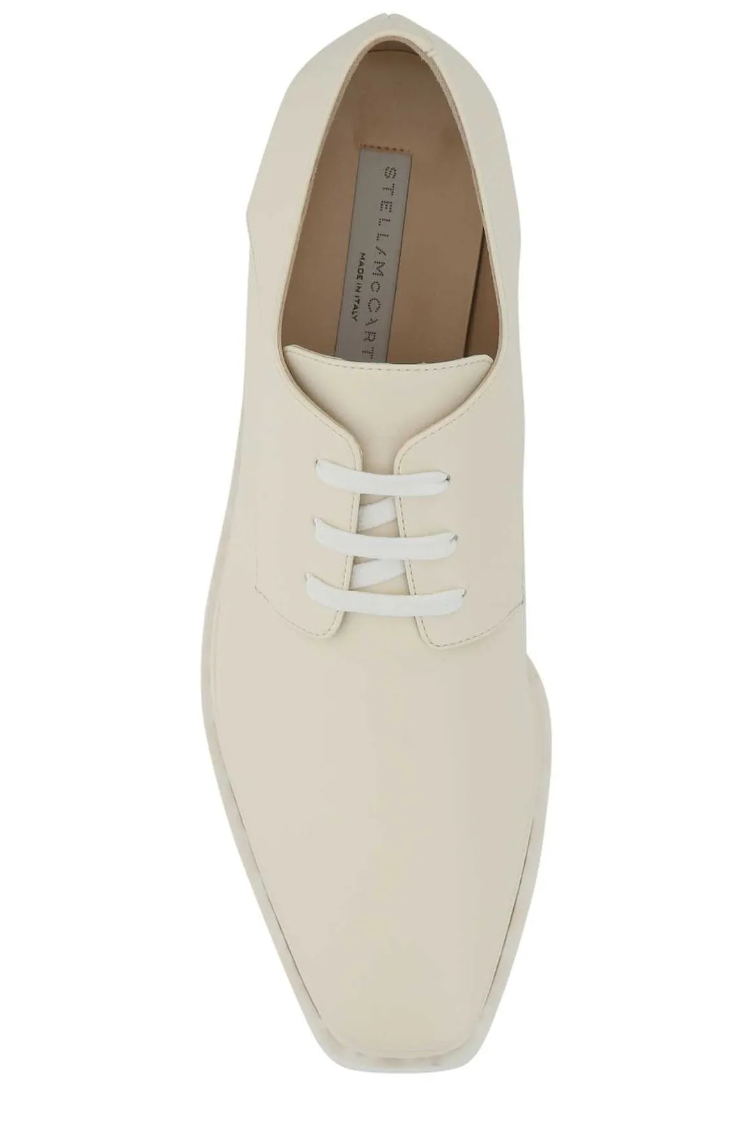 Stella McCartney Elyse Logo Printed Lace Up Shoes