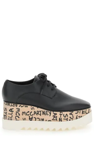 Stella McCartney Elyse Logo Printed Lace Up Shoes
