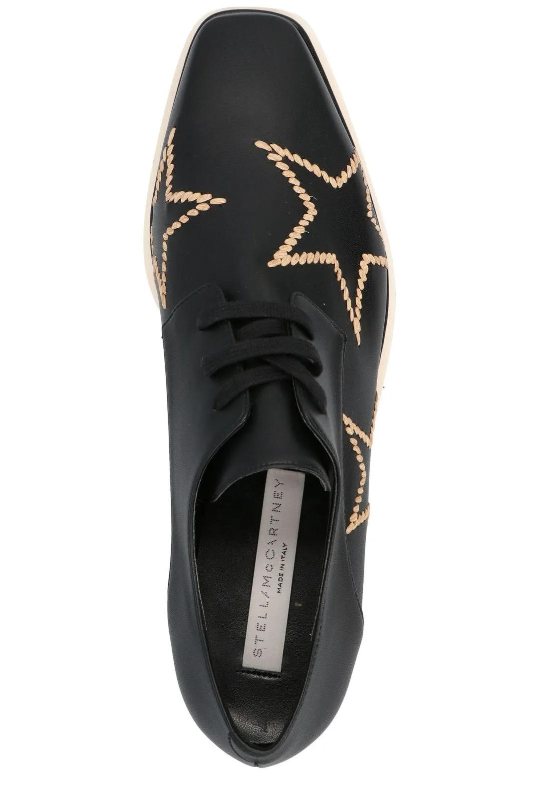 Stella McCartney Elyse Star Detailed Lace-Up Shoes