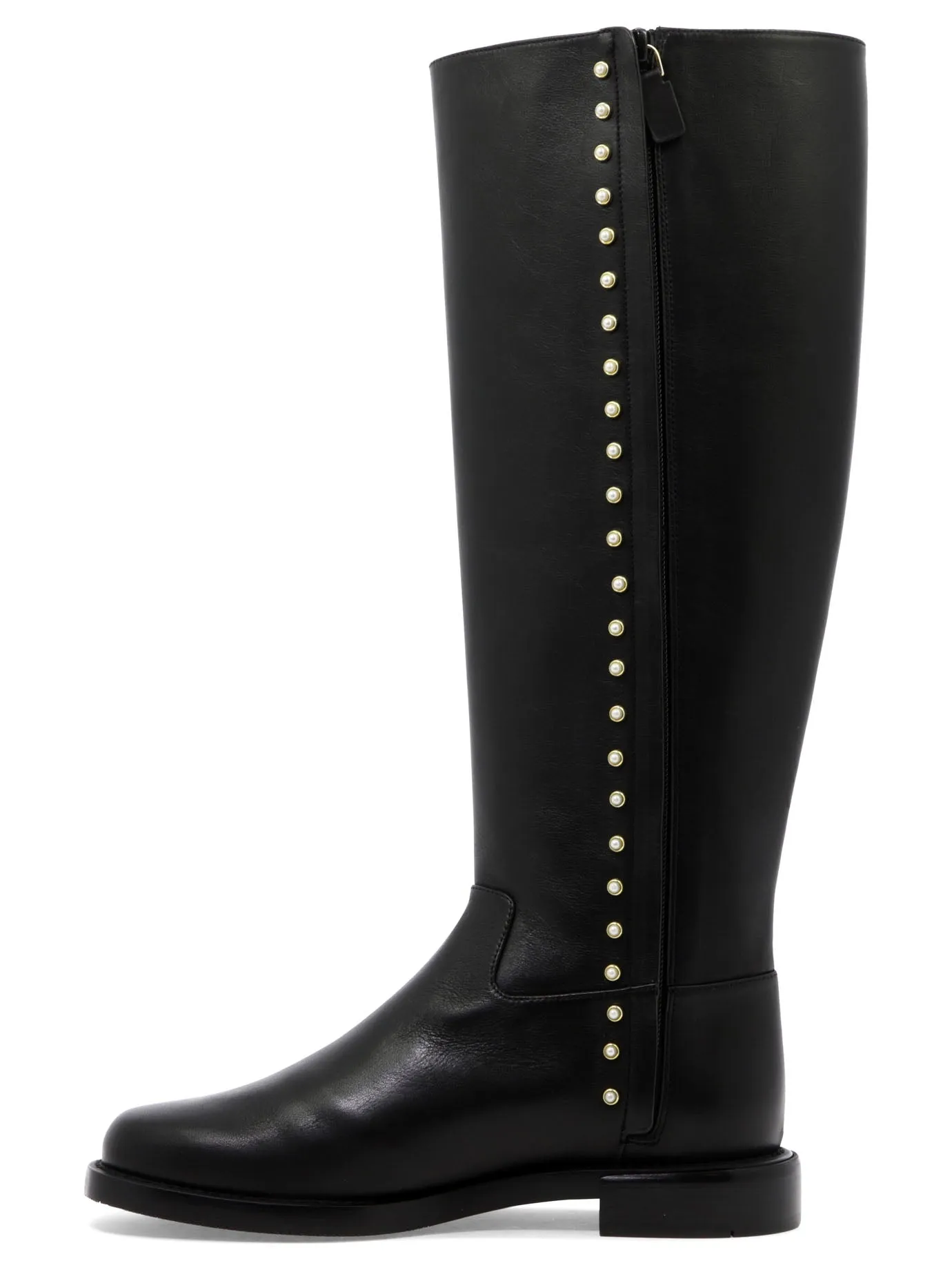 Stuart Weitzman Embellished Riding Boots