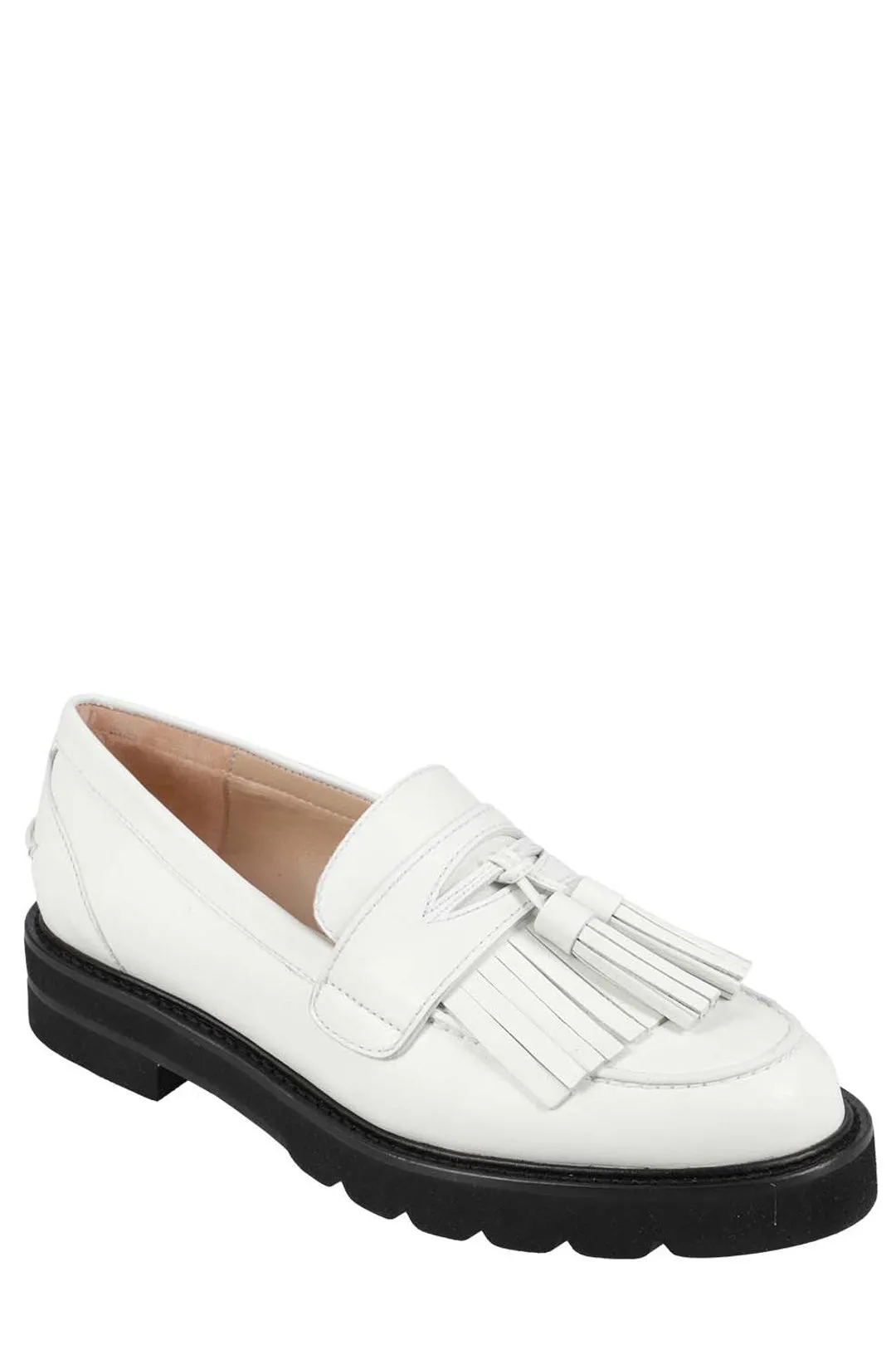 Stuart Weitzman Mila Fringed Detailed Loafers