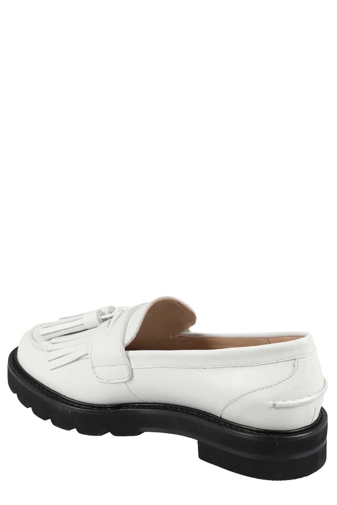 Stuart Weitzman Mila Fringed Detailed Loafers