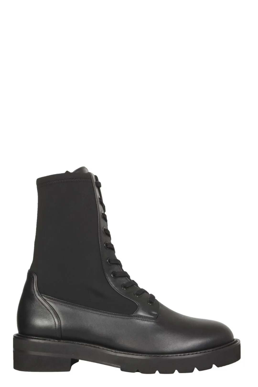 Stuart Weitzman Panelled Combat Boots