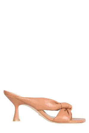 Stuart Weitzman Playa Knot Heeled Sandals