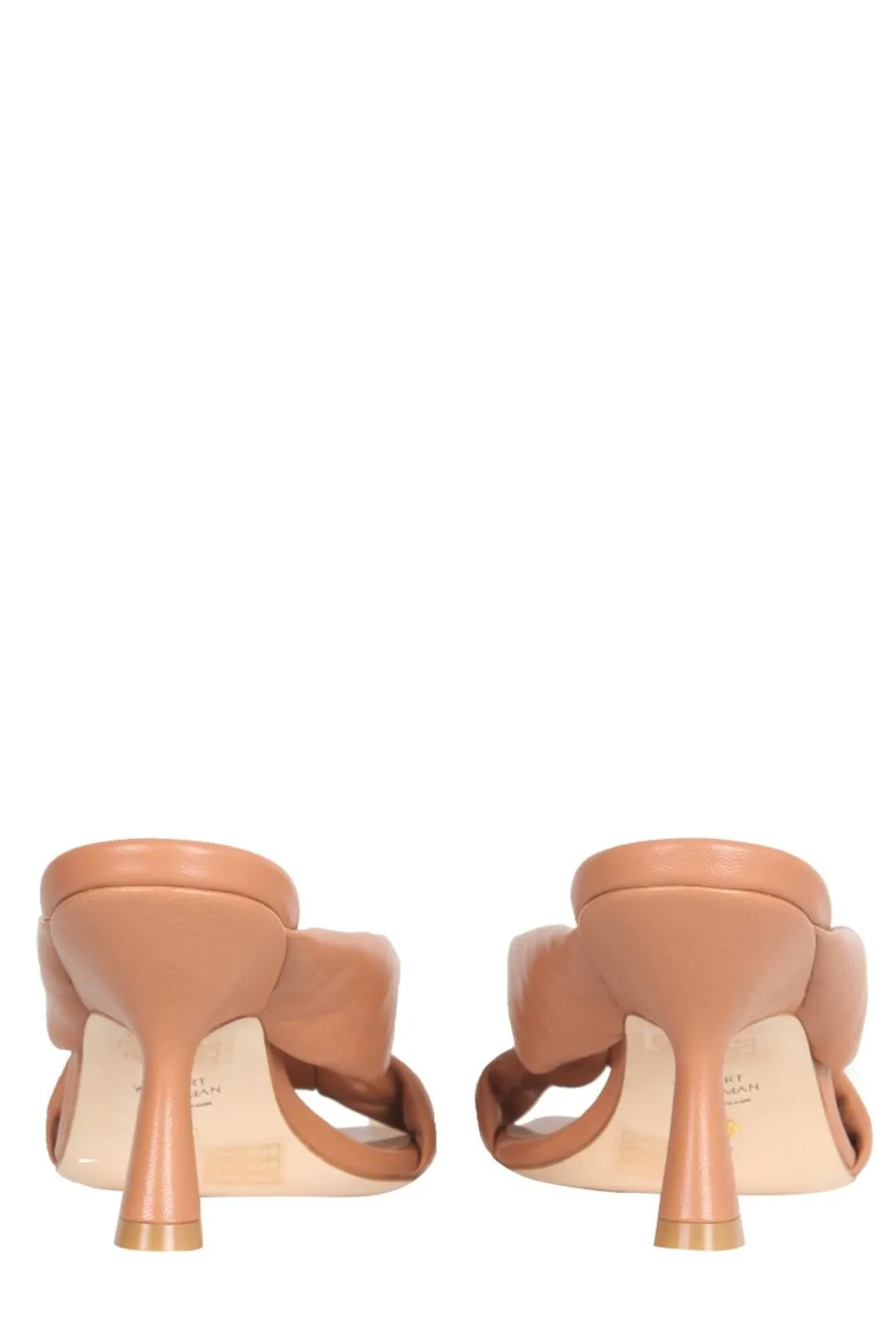 Stuart Weitzman Playa Knot Heeled Sandals
