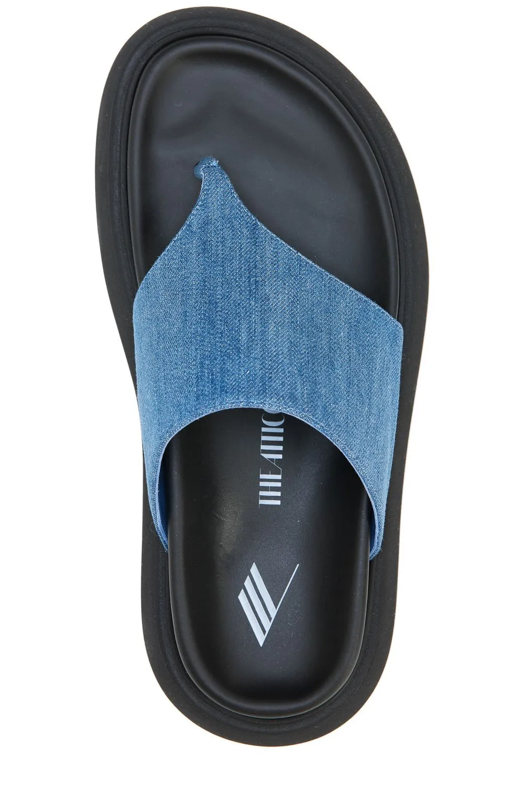 The Attico Platform Denim Sandals