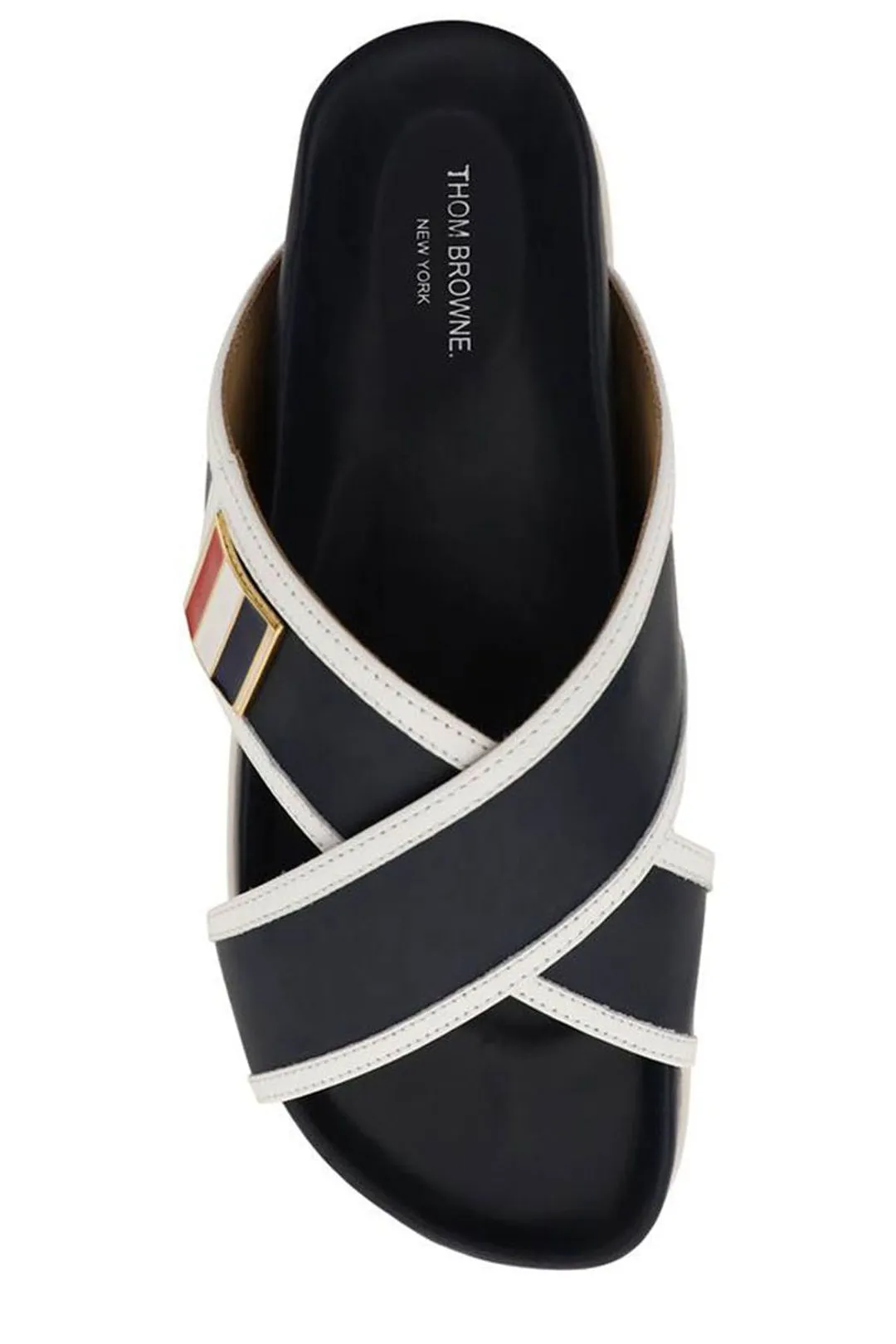 Thom Browne Buckled Criss Cross Sandals