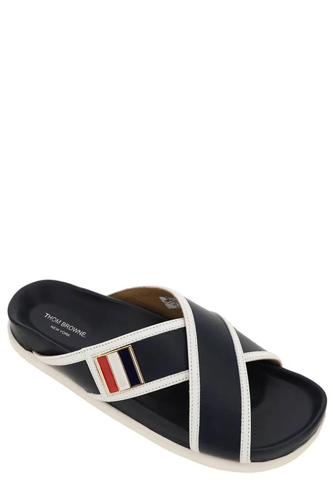 Thom Browne Buckled Criss Cross Sandals