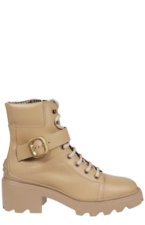Tod's Buckled Ankle Boots