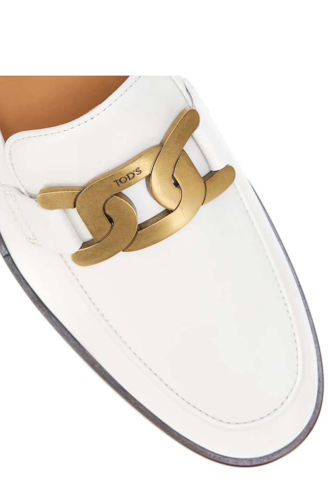 Tod's Chain-Link Detail Loafers