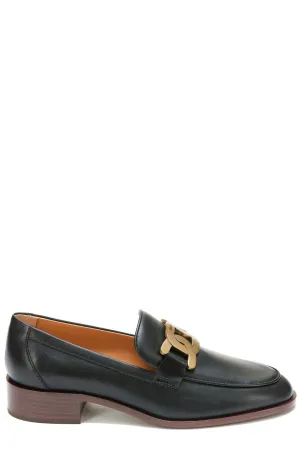 Tod's Chain-Link Detail Loafers