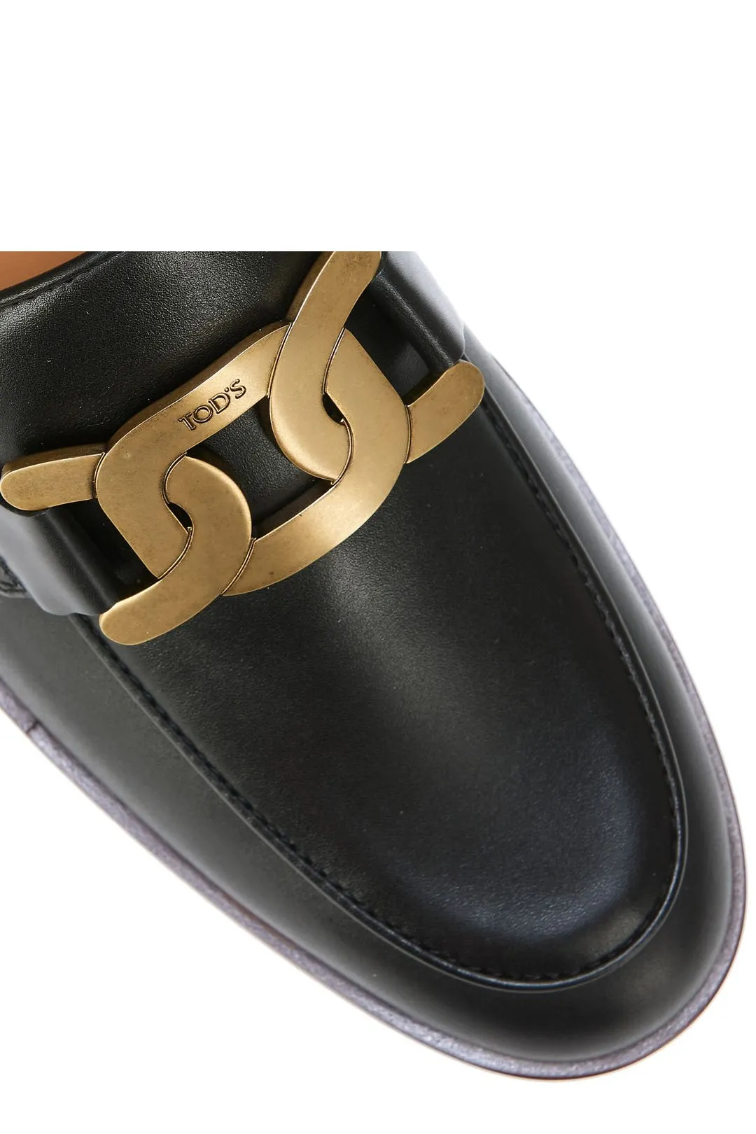 Tod's Chain-Link Detail Loafers