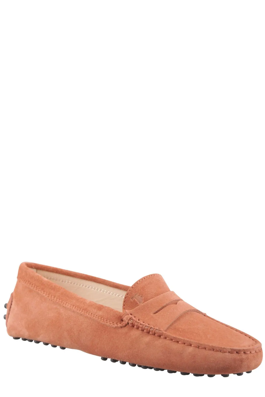 Tod's Gommino Pebbled Slip-On Loafers