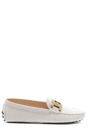 Tod's Kate Logo Engraved Loafers