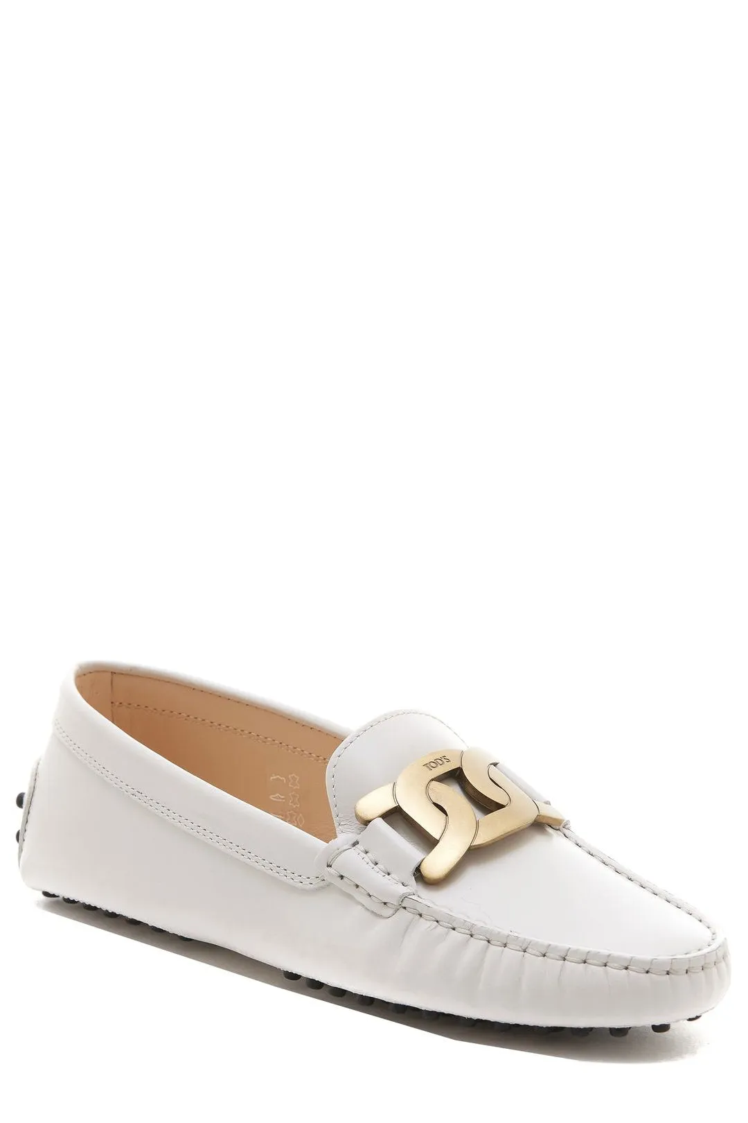 Tod's Kate Logo Engraved Loafers