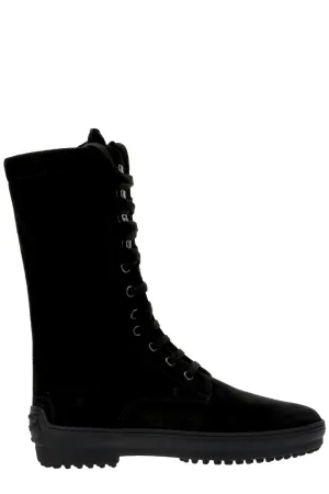 Tod's Lace-Up Combat Boots