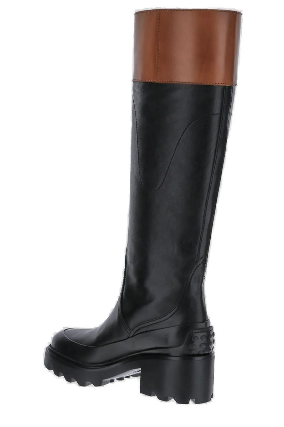 Tod's Logo Embossed Detail Boots