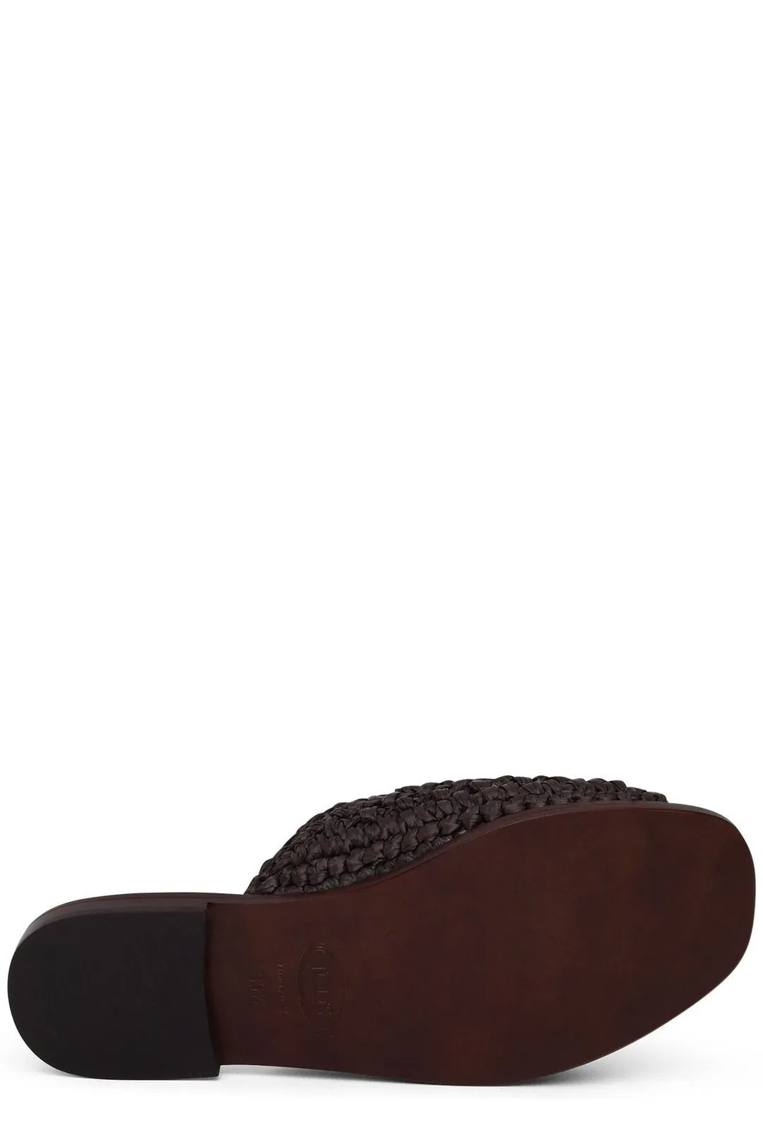 Tod's Woven Slip-On Sandals