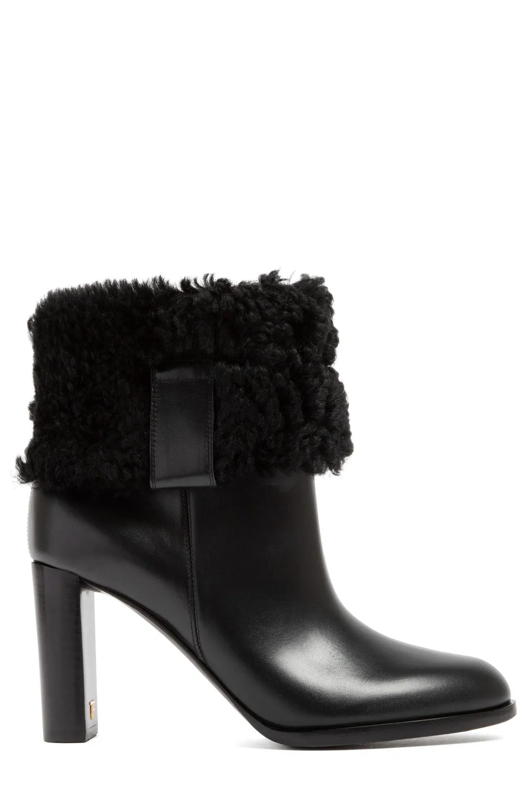 Tom Ford Shearling Heeled Boots