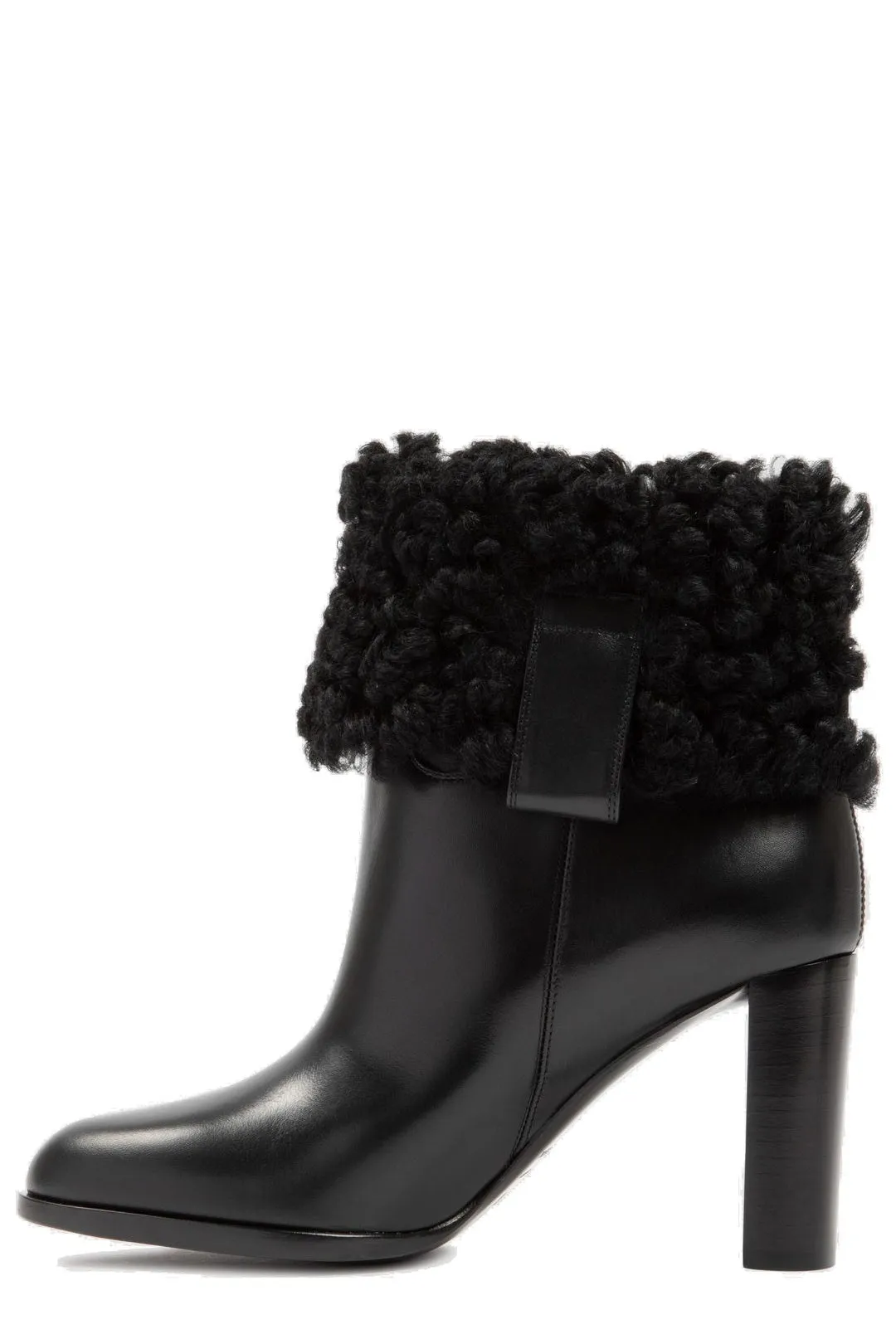 Tom Ford Shearling Heeled Boots