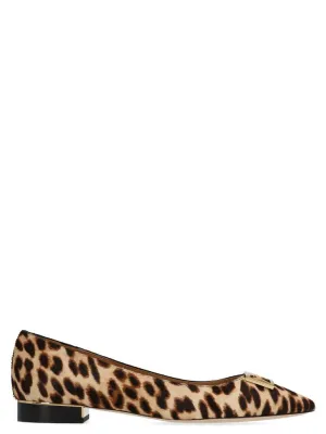 Tory Burch Gigi Leopard Print Flats