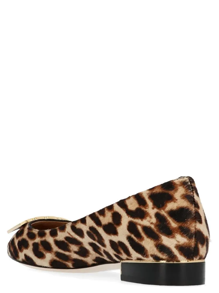 Tory Burch Gigi Leopard Print Flats