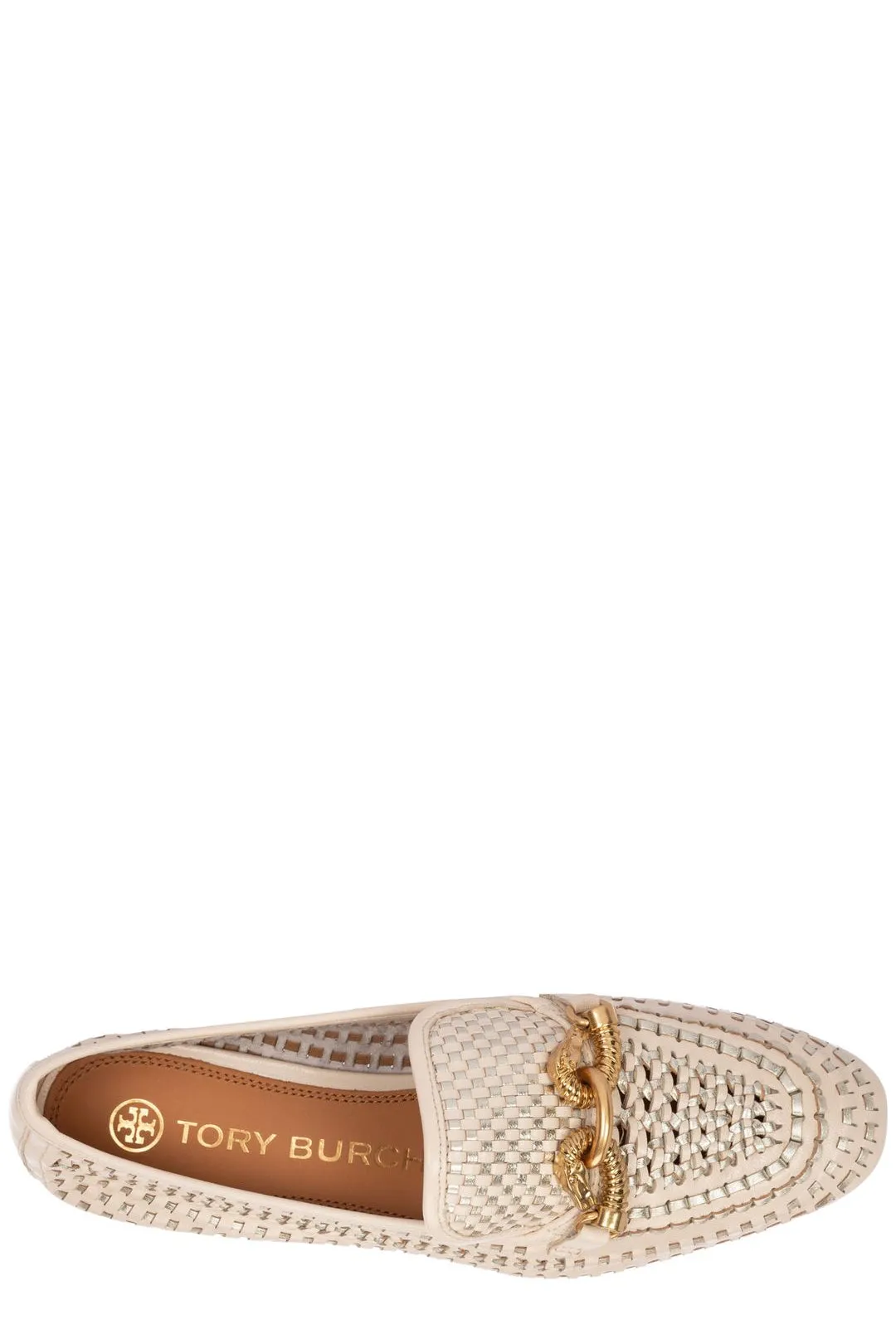 Tory Burch Jessa Woven Slip-On Loafers