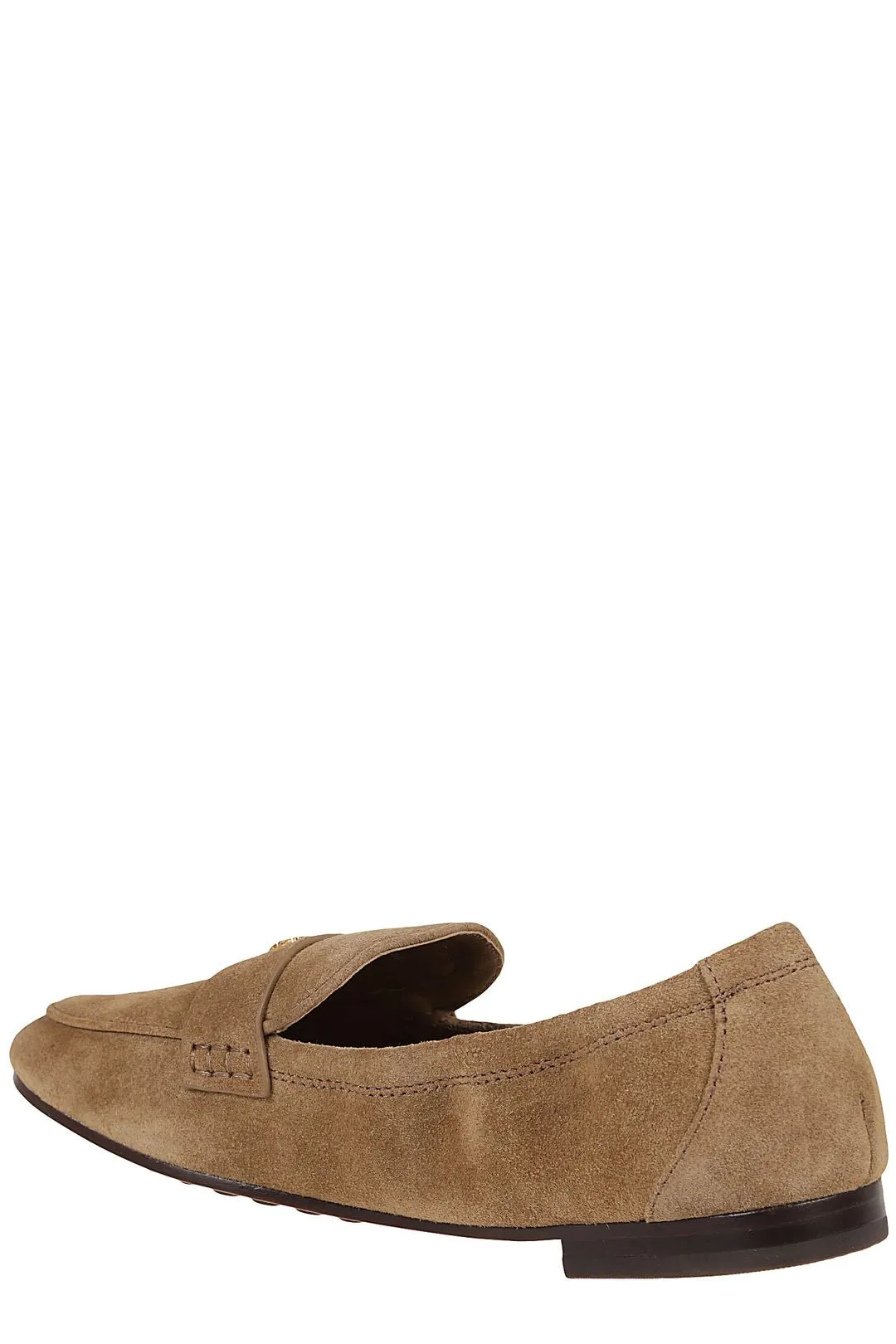 Tory Burch Logo Plaque Slip-On Loafers