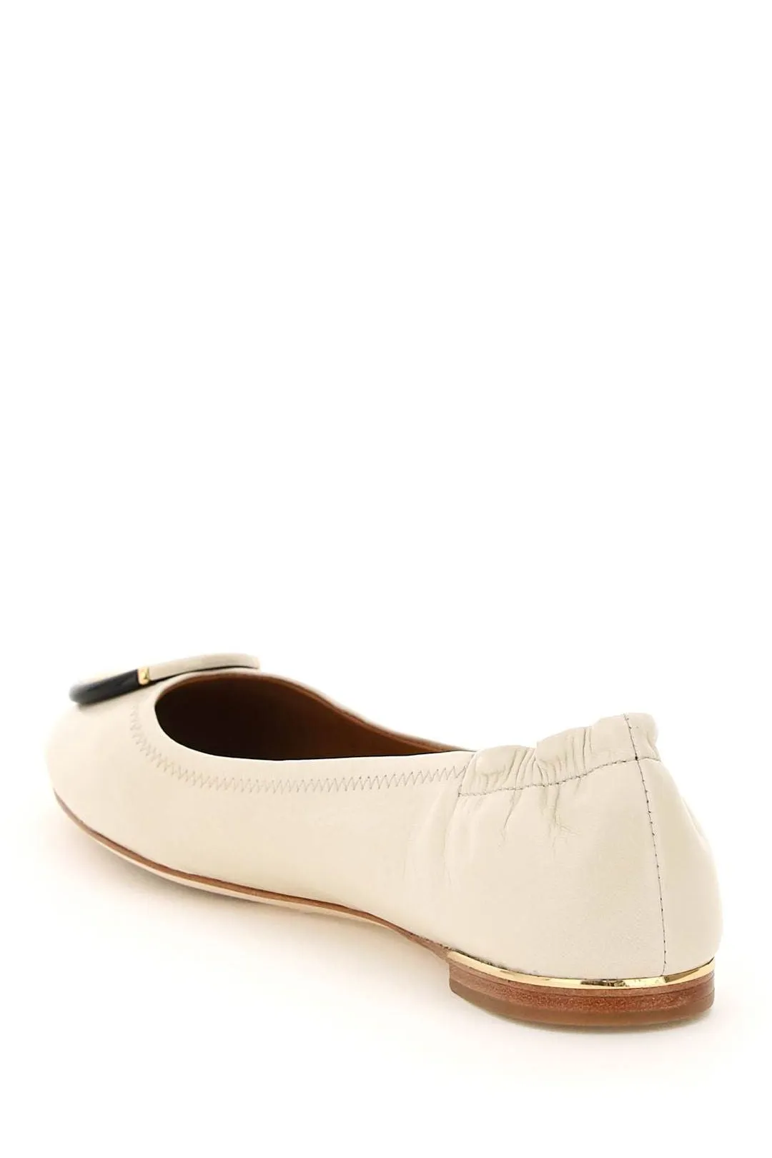 Tory Burch Multi-Logo Ballet Flats