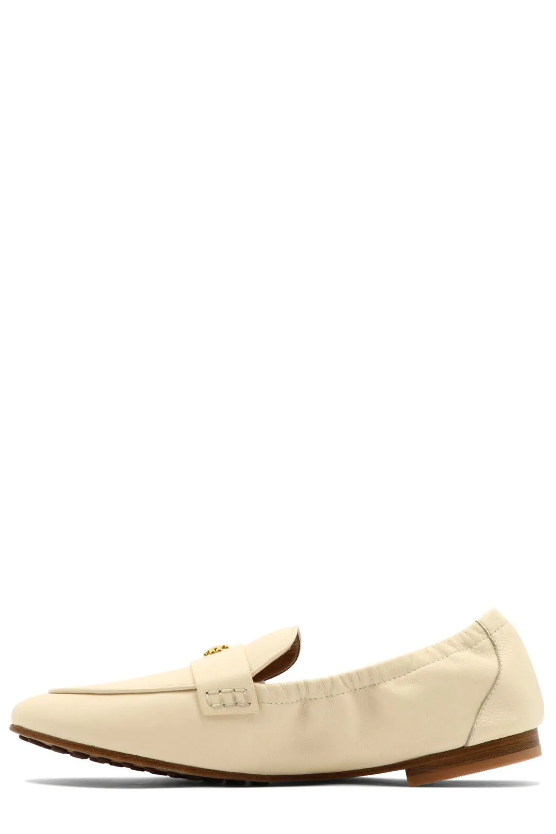 Tory Burch Round Toe Slip-On Loafers