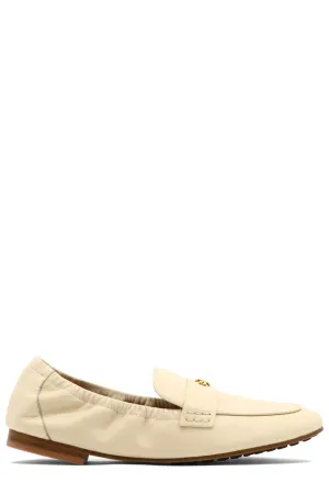 Tory Burch Round Toe Slip-On Loafers