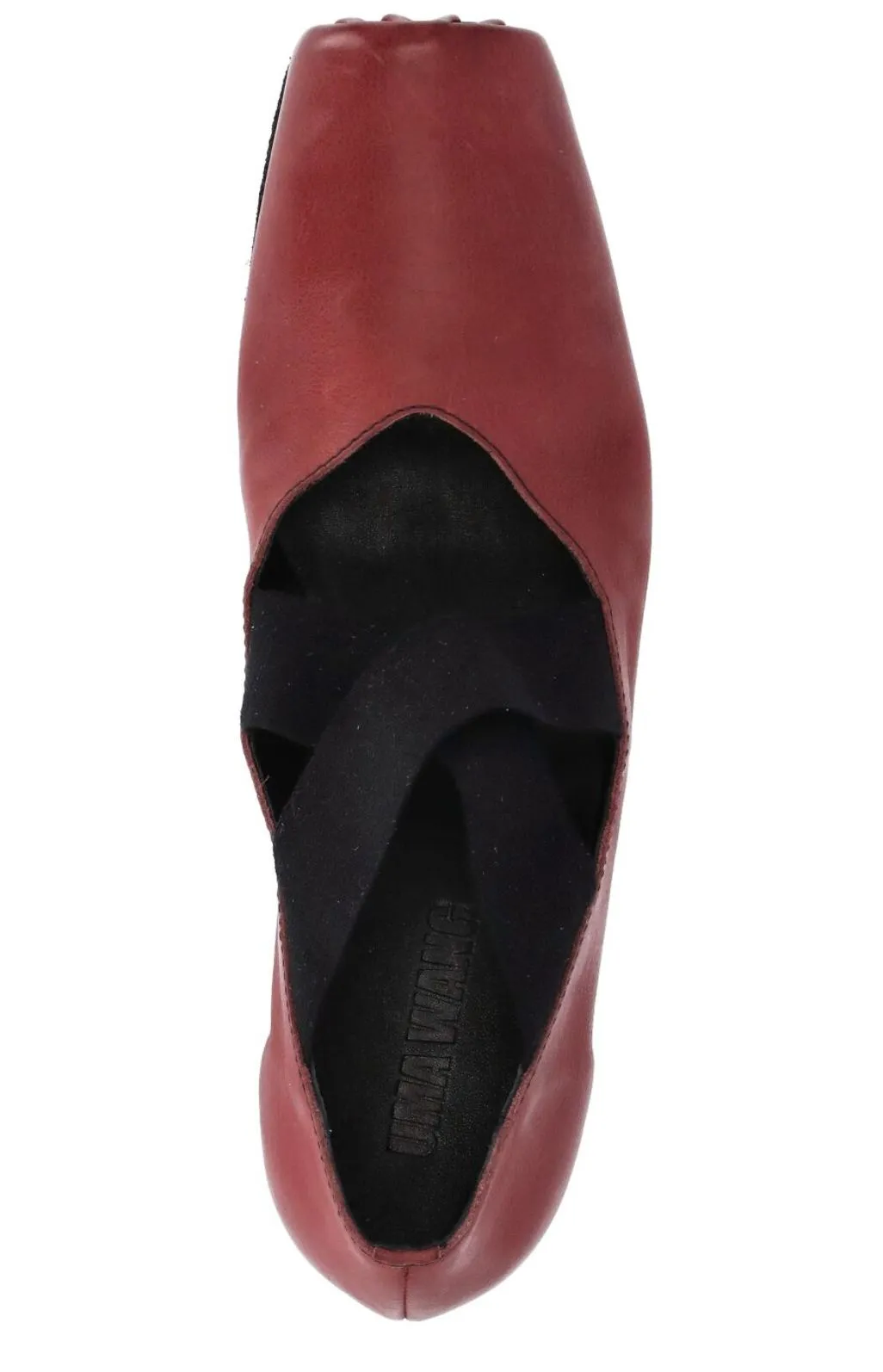 Uma Wang Crossover Strap Ballerina Flats