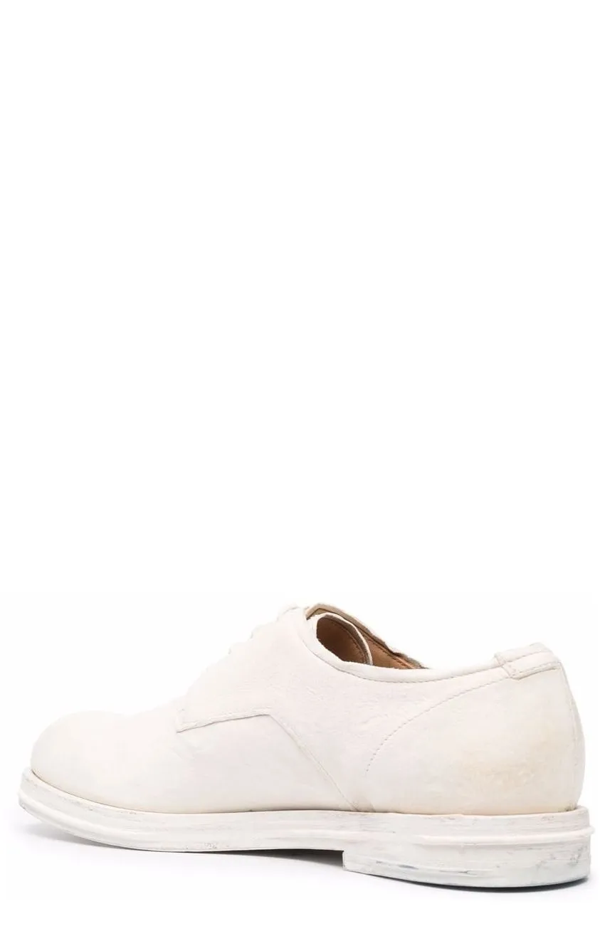 Uma Wang Round Toe Lace-Up Shoes