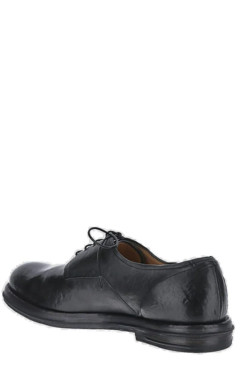 Uma Wang Round Toe Lace-Up Shoes