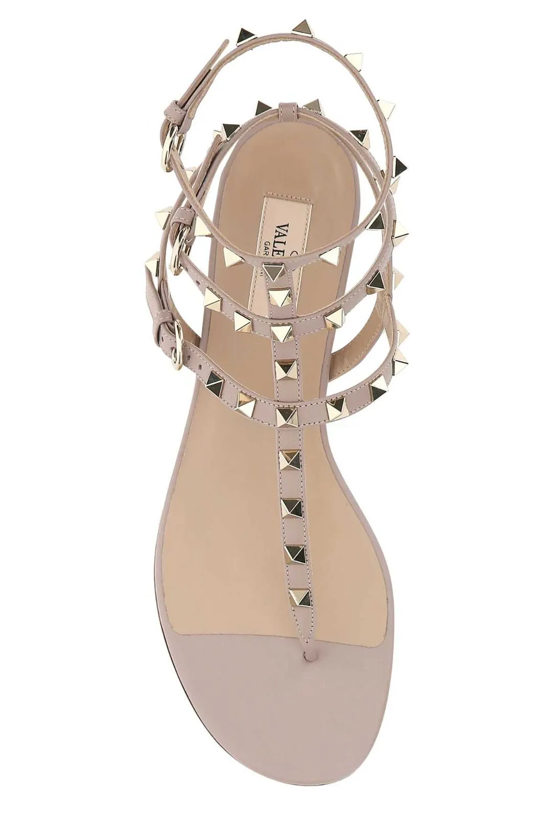 Valentino Garavani Rockstud Ankle Strap Sandals