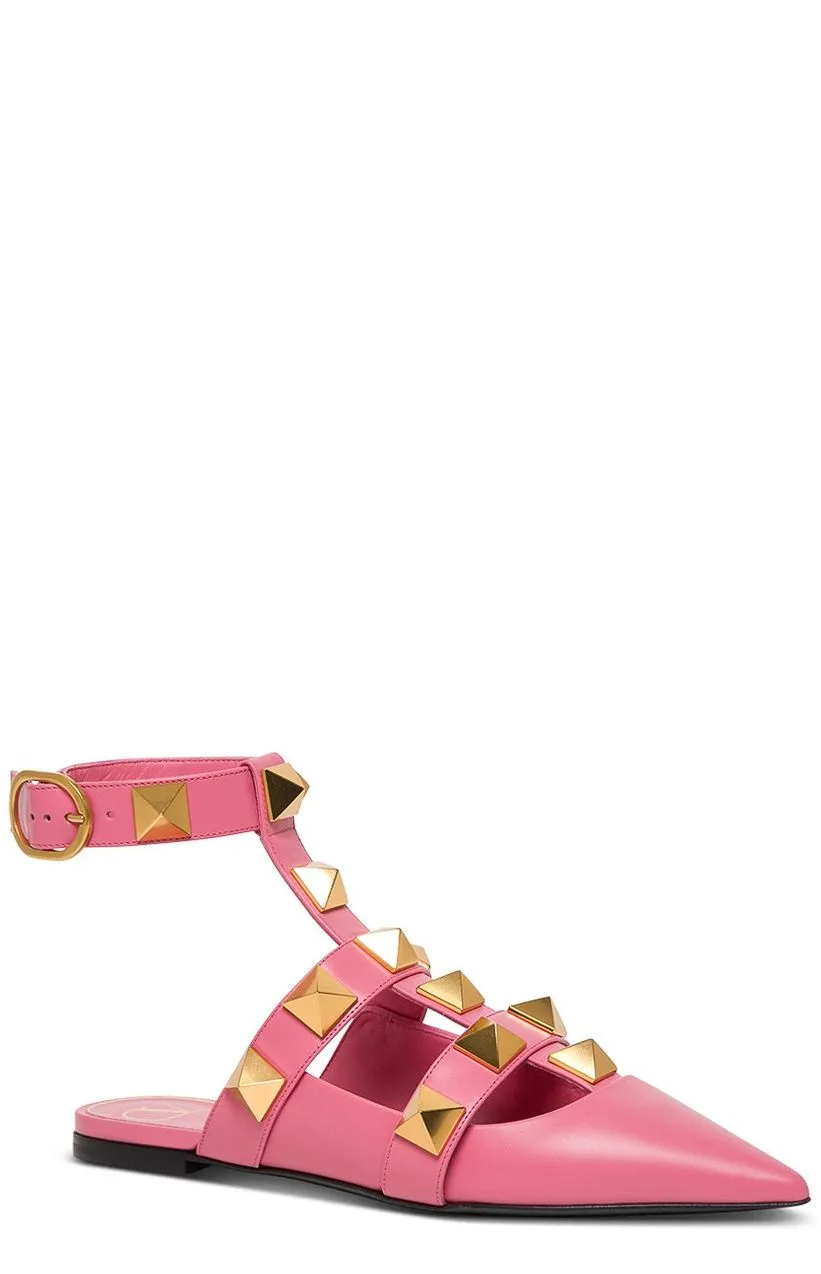 Valentino Garavani Roman Stud Ballet Flats