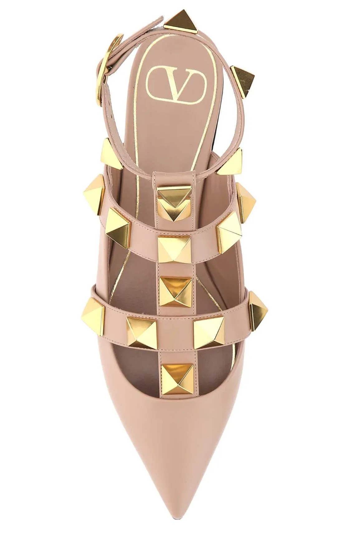 Valentino Garavani Roman Stud Ballet Flats