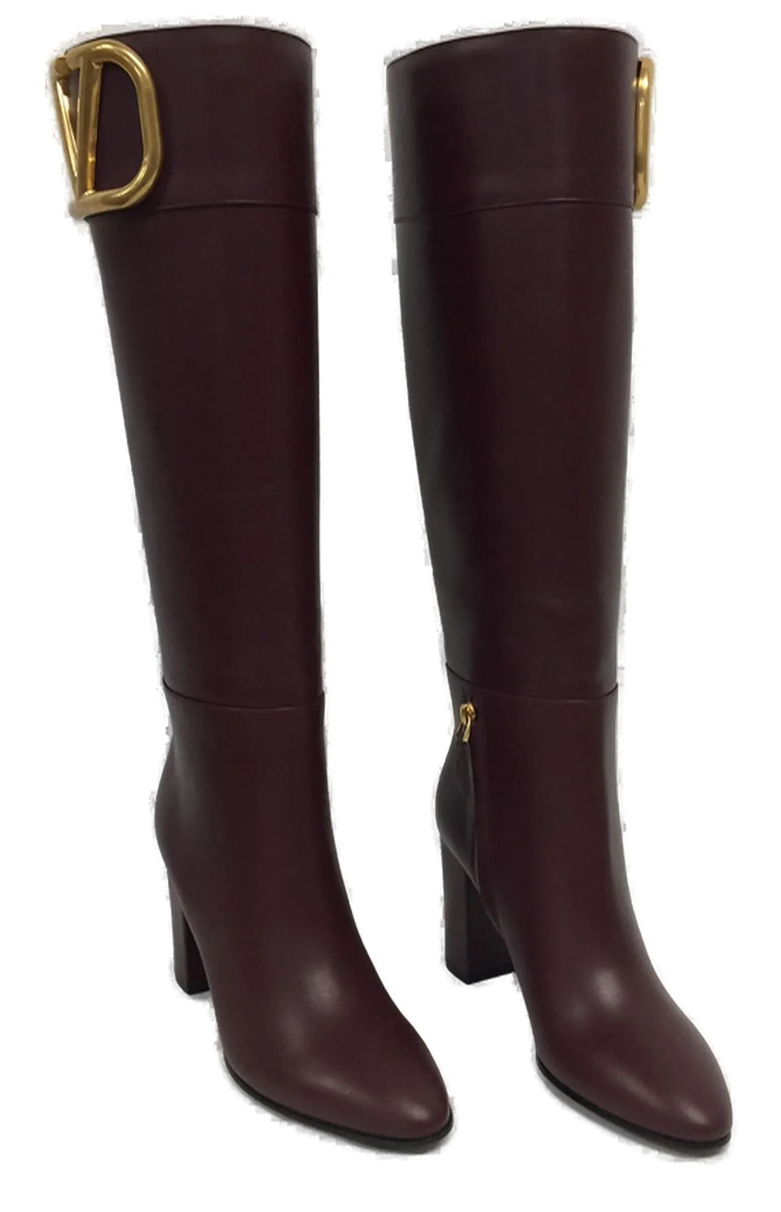 Valentino Supervee Block Heel Boots