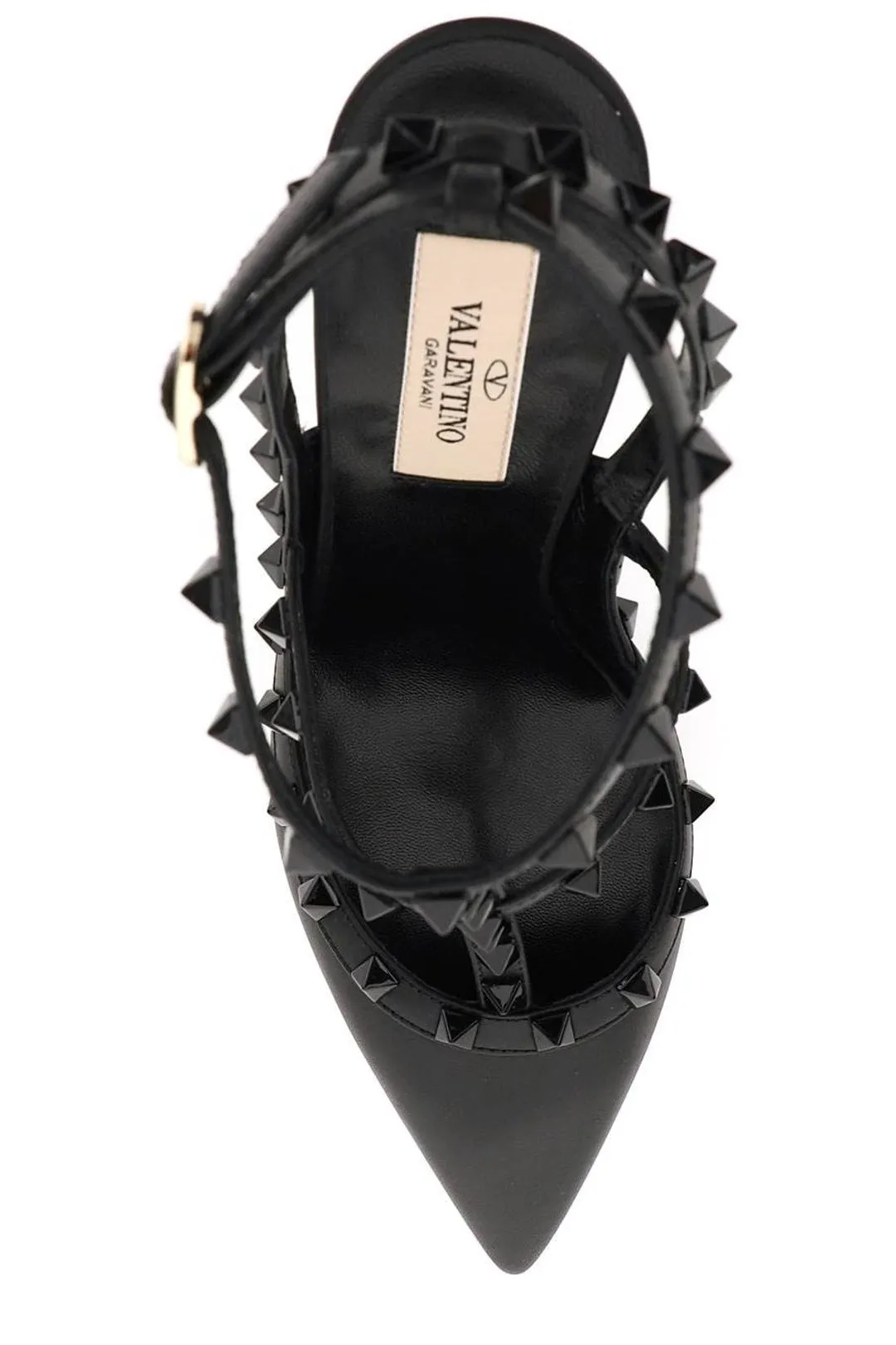 ValentinoGaravani Rockstud Pointed Toe Pumps