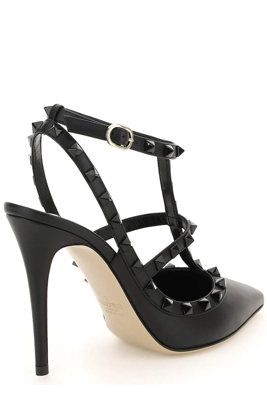 ValentinoGaravani Rockstud Pointed Toe Pumps