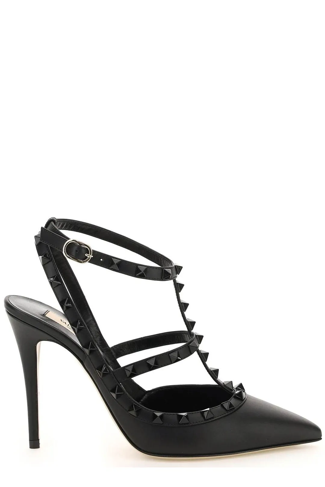 ValentinoGaravani Rockstud Pointed Toe Pumps