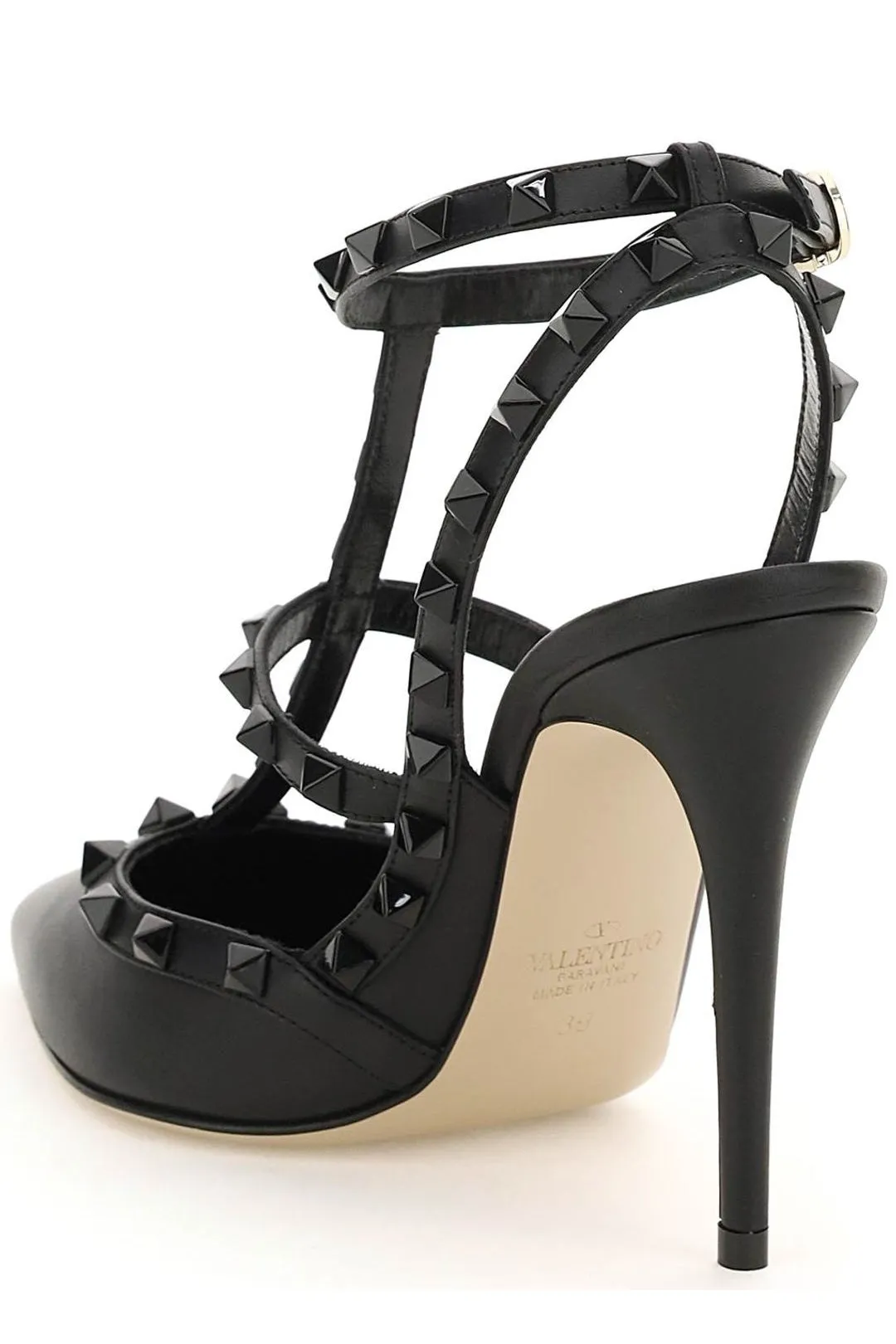 ValentinoGaravani Rockstud Pointed Toe Pumps