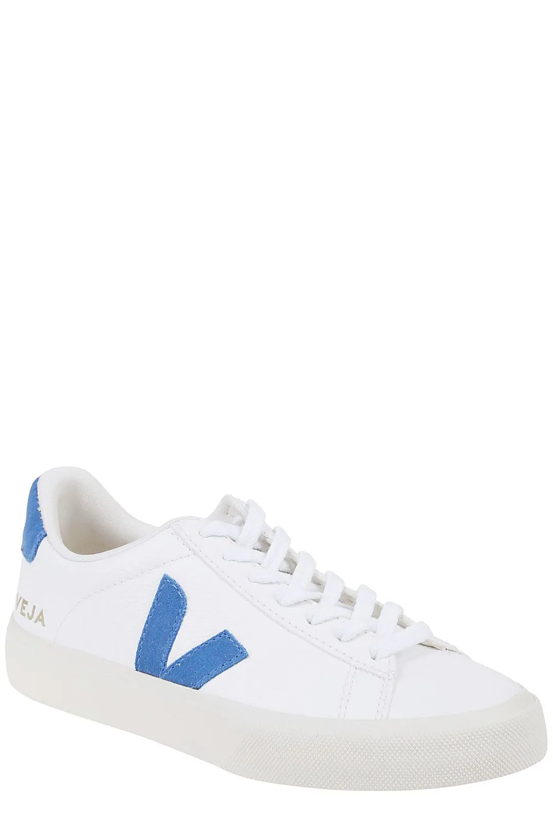 Veja Round Toe Lace-Up Sneakers
