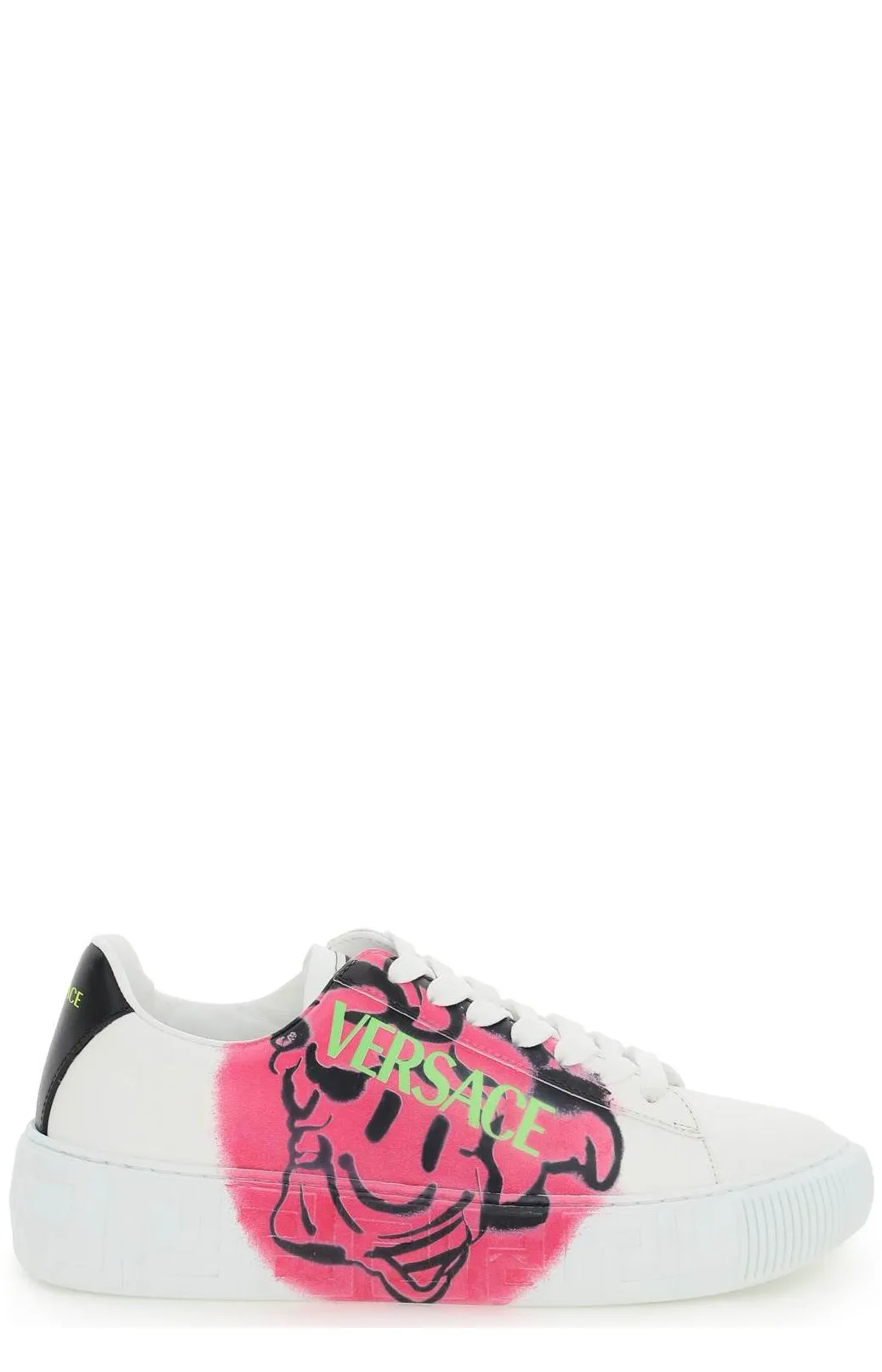Versace Greca Logo Printed Sneakers