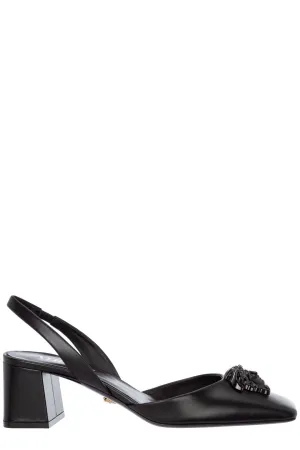 Versace La Medusa Slingback Pumps