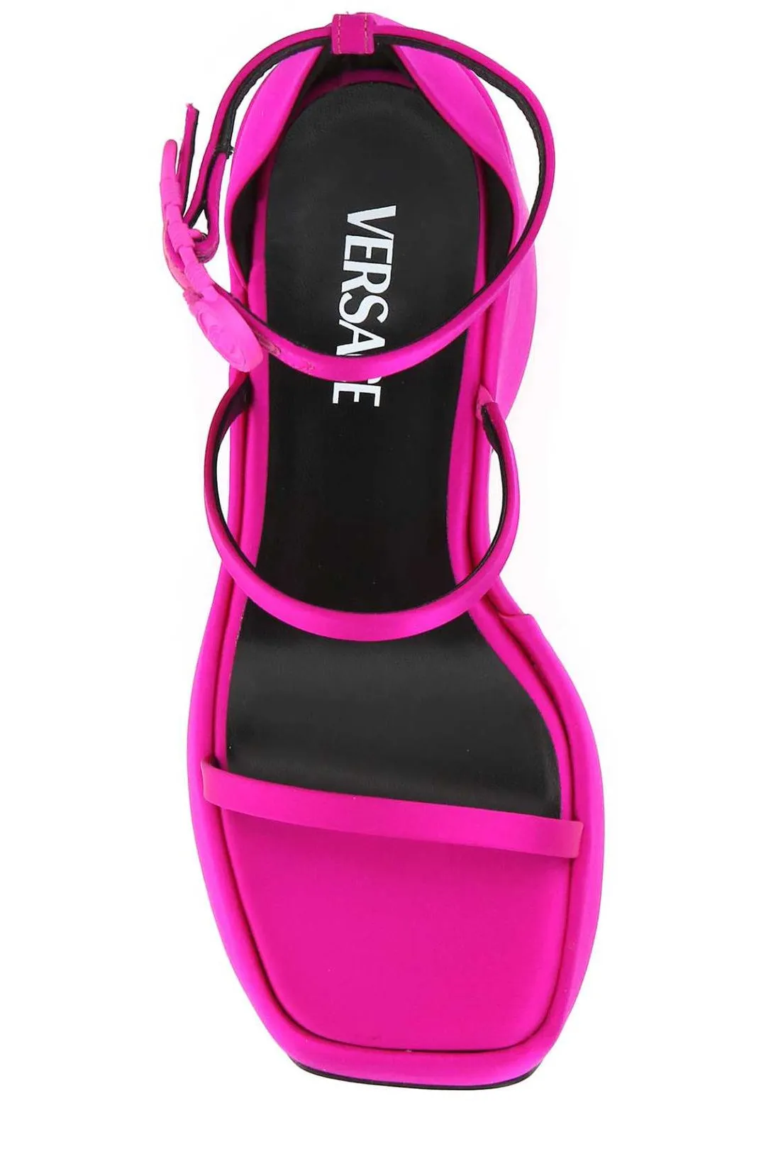 Versace Triplatform Ankle Strap Sandals